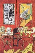 Henri Matisse Large Red Interior (mk35) oil painting on canvas